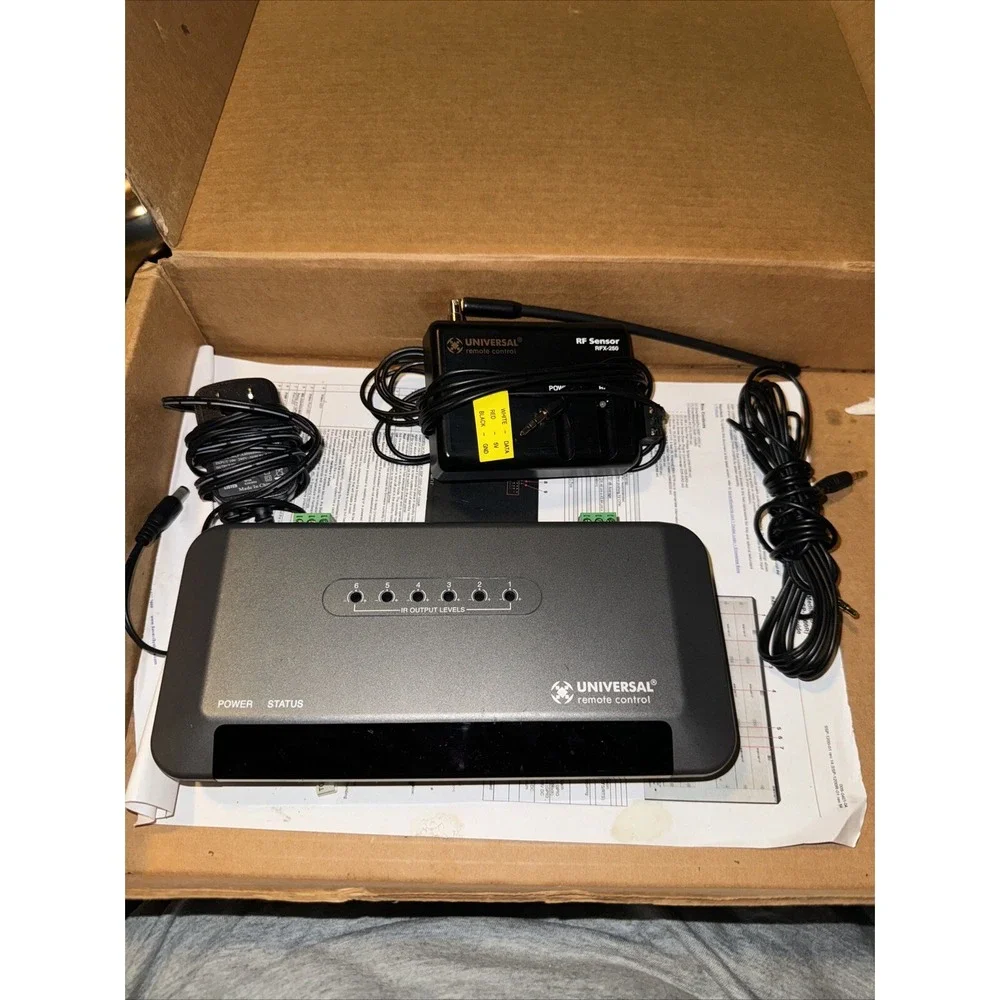 Universal Remote Control (URC) MRF-350/ RF Sensor RFX‎ 250 Kit W/ All Cords